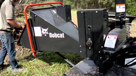 wood chipper attachment skid steer|bobcat chipper attachment for sale.